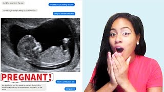 Pranking my FRIENDS BOYFRIEND with Shawn Mendes Treat You Better lyrics PREGNANT [upl. by Hgiellek442]