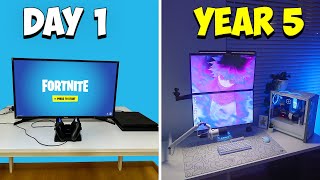 5 Year Gaming Setup Progression [upl. by Hars]