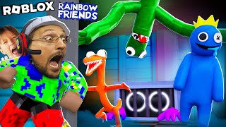 Roblox Rainbow Friends are NOT our Friends 🌈💀 FGTeeV Gameplay w Drizz [upl. by Anet]