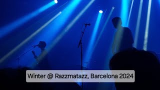 Winter  song 01  Razzmatazz Barcelona 29102024 [upl. by Enajaras73]