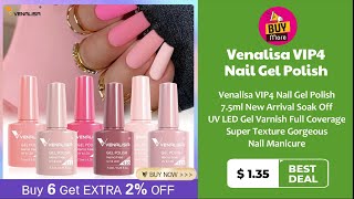 Venalisa VIP4 Nail Gel Polish [upl. by Llehcal835]