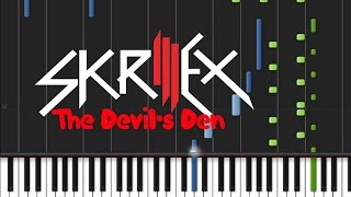 Skrillex  The Devils Den Pro Synthesia Tutorial ♫ [upl. by Nilre407]