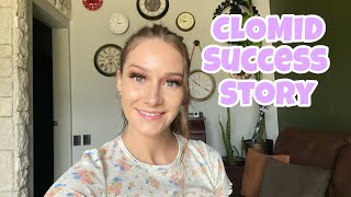 CLOMID SUCCESS STORY  FIRST CYCLE [upl. by Audris]