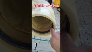 Water supply grc pipe underground subscribe my channelpipeworks drippipesleaky pipepipeprojects [upl. by Orferd]