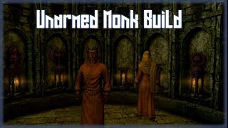 Skyrim builds The Khajiit Monk  Unarmed build [upl. by Nnaeilsel]