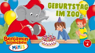 Benjamin Blümchen  Geburtstag im Zoo  Die Mini Hörspielserie für ganz Kleine [upl. by Tyoh]