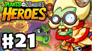 Plants vs Zombies Heroes  Gameplay Walkthrough Part 21  Professor Brainstorm iOS Android [upl. by Rosenblatt]