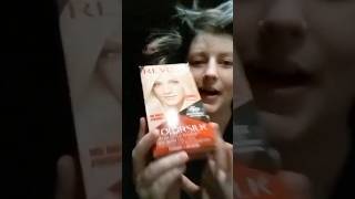 coloring my hair blonde with Revlon Colorsilk Ultra Light Ash Blonde 05 part 1 [upl. by Eilla]