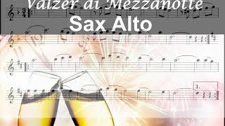 Valzer di Mezzanotte  Sax Alto [upl. by Schaper]