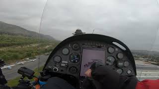 AutoGyro MTO Touch amp Go cockpit view [upl. by Howarth]