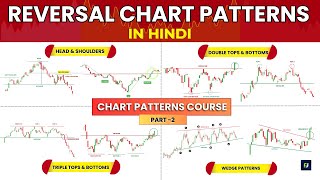 Reversal Patterns  Chart Patterns Course in Hindi🔥 Episode  2  Chart patterns for beginners [upl. by Nivrem91]