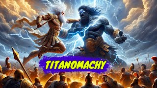 Titanomachy God of War ingested Explained in Greek Mythology 🔥🔥🔥 Epic Mythology Matrix [upl. by Alledi]