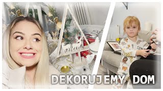 DEKORUJEMY NASZE MIESZKANIE NA ŚWIĘTA🤍🎅🏼🎅🏼🎅🏼 [upl. by Enilaf]