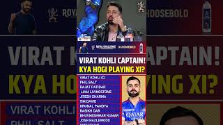 RCB BEST PLAYING XI rcb iplmegaauction2025 ipl2025 msdhoni [upl. by Phaedra]