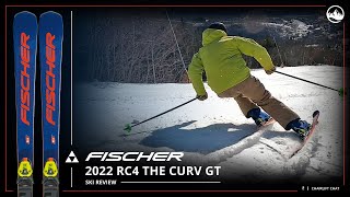 2022 Fischer RC4 The Curv GT Ski Review with SkiEssentialscom [upl. by Eetsim]