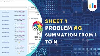 ICPC assiut sheet  Sheet 1  Problem G  Summation from 1 to N  Problem solving [upl. by Mak]