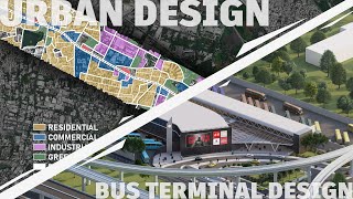 BUS TERMINAL DESIGN  ARCHITECTURAL DESIGN  VIII  URBAN DESIGN  JULY 22 [upl. by Randa205]