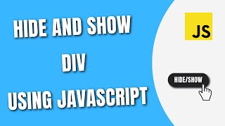 Hide and Show div using JavaScript  On Click Hide and Show Div HowToCodeSchoolcom [upl. by Albertine]