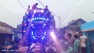 Dj Cobra New Big Setup Roadshow Lighting ke Sath New Look me Kail Puja Visar Zan Dj Cobra Powered [upl. by Sacks255]