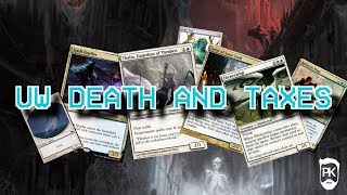 2SPOOKY4U  UW Death and Taxes  MTG Modern Gameplay [upl. by Schenck]