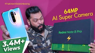 Redmi Note 8 Pro Unboxing amp First Impressions ⚡⚡⚡ Flagship Performance In MidRange [upl. by Faustena]