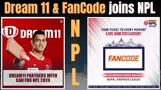 Mohammad Nabi Joining NPL  DREAM 11 and FANCODE partners with CAN for NPL [upl. by Healy]