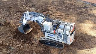 super rc liebherr r 9800 excavator [upl. by Sternick]