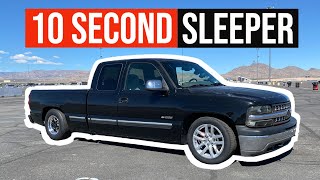 Building the ULTIMATE SLEEPER SILVERADO in 23 minutes [upl. by Drewett278]