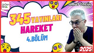 345 Yayınları  TYT Fizik  Hareket  4Bölüm [upl. by Gonzales]