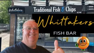 WHITAKER’S Fish Bar food ukfoodblog stocky fishandchips [upl. by Adena]