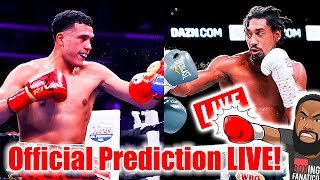 Boxing Fanatico Live Ep78 Official David Benavidez VS Demetrius Andrade PREDICTION [upl. by Adnertal]