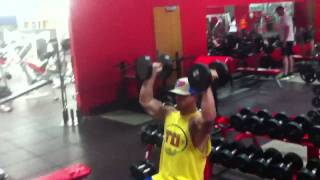 Shoulder Press  Dumbbell Hammer Grip [upl. by Rednasxela]