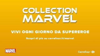 Carrefour  Collection Marvel Vivi ogni giorno da supereroe 2023 [upl. by Flavius85]