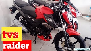 tvs raider  TVS RAIDER 125  tvs raider full details review  tvs raider 2024 [upl. by Ute]