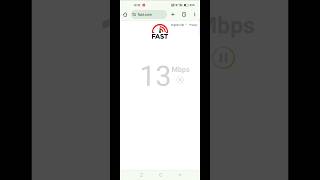 How To Check Internet Speed on my Smartphone shorts [upl. by Itida]