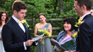 Josh and Grants Midwestern Wedding [upl. by Suilmann75]