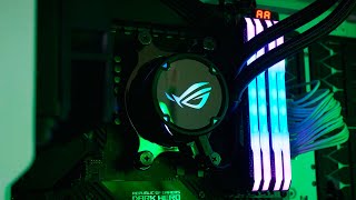 PROBAMOS LA CALIDADPRECIO😱 REFRIGERACION ROG STRIX LC 120 [upl. by Netsirk]