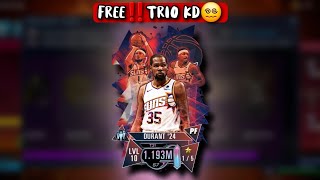 Free S7 Trio Kevin Durant Joins The Team From OVERTIME EVENT Nba 2k Mobile [upl. by Gathard299]