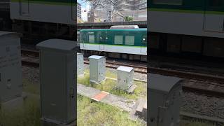 【香里園駅】京阪2200系2216F準急出町柳行き加速シーンshorts [upl. by Flosi154]