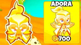 Is The NEW Buffed 700 Adora Any Good Now Bloons TD Battles 2 [upl. by Hett788]