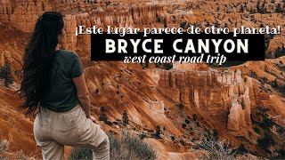 ESTE LUGAR PARECE DE OTRO PLANETA 😱  Bryce Canyon Utah  West Coast Road Trip 🚐 [upl. by Kellby]