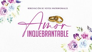 SERVICIO ESPECIAL  RENOVACIÓN DE VOTOS MATRIMONIALES [upl. by Nettie545]