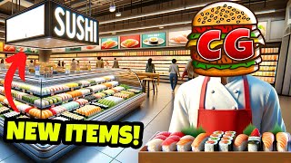 Leveling Up My Grocery Store with NEW PRODUCTS Supermarket Simulator [upl. by Bowerman]