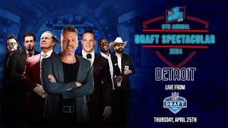 Pat McAfees 5th Annual Draft Spectacular with Bill Belichick  April 25th 2024 [upl. by Sedicla]