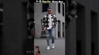 3 tips for skinny guys mensfashion skinnymenfashion fashion mensfashiontips trending ytshorts [upl. by Cacka518]