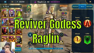 Best Raid Reviver  Raglin Build  Masteries  Raid Shadow Legends Hindi [upl. by Siulesoj761]