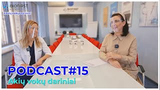 Akių vokų dariniai  BIOFIRST Podcast 15 su gyd oftalmologe Indre Meiliūniene [upl. by Niroc]