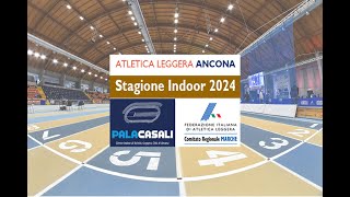 MEETING GIOVANILE INDOOR  PalaCasali di Ancona Domenica 21 gennaio 2024 [upl. by Eseneg473]