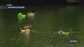 Swimming in a rock quarry can be dangerous [upl. by Lrub]