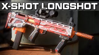 XShot Longshot Budget 300fps Bullpup Nerf Sniper [upl. by Mylo]